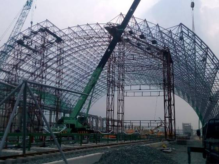 電廠煤棚網架工程